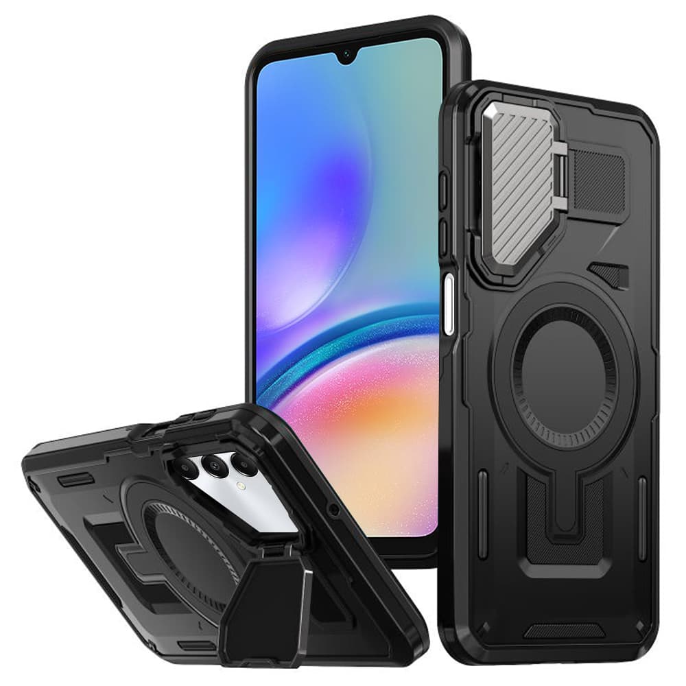 Pouzdro Techsuit CamVault MagSafe pro Samsung Galaxy A05s černé - náhled 1