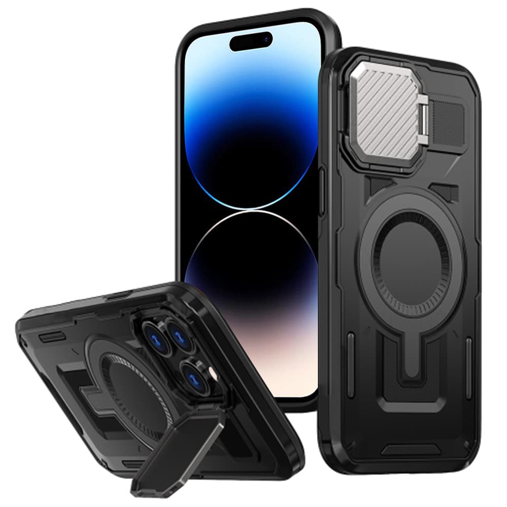 Techsuit CamVault MagSafe pro iPhone 14 Pro černý - náhled 1