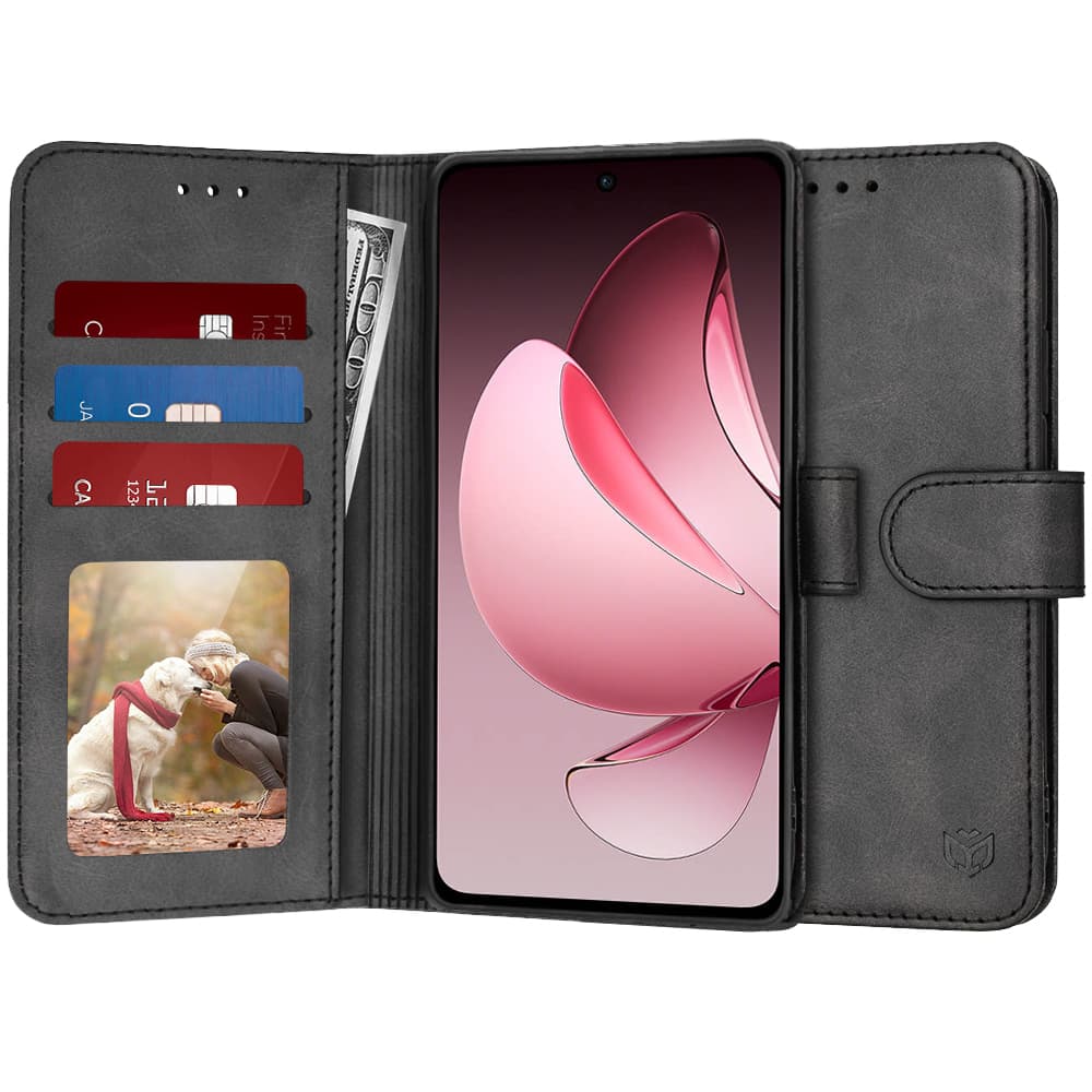 Techsuit Diary Book pro Oppo Reno13 F 4G Reno13 F 5G Reno13 FS 5G černá - náhled 1