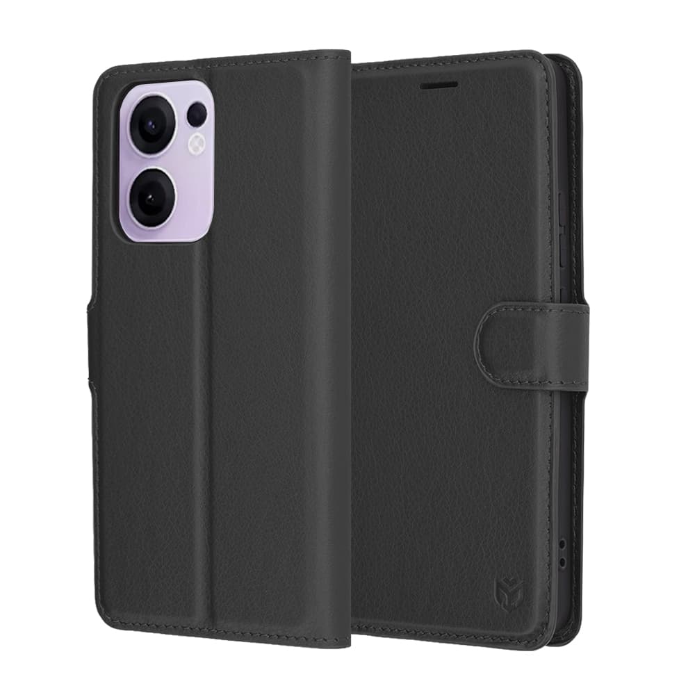 Pouzdro Techsuit Leather Folio pro Oppo Reno13 F Reno13 FS černé - náhled 1