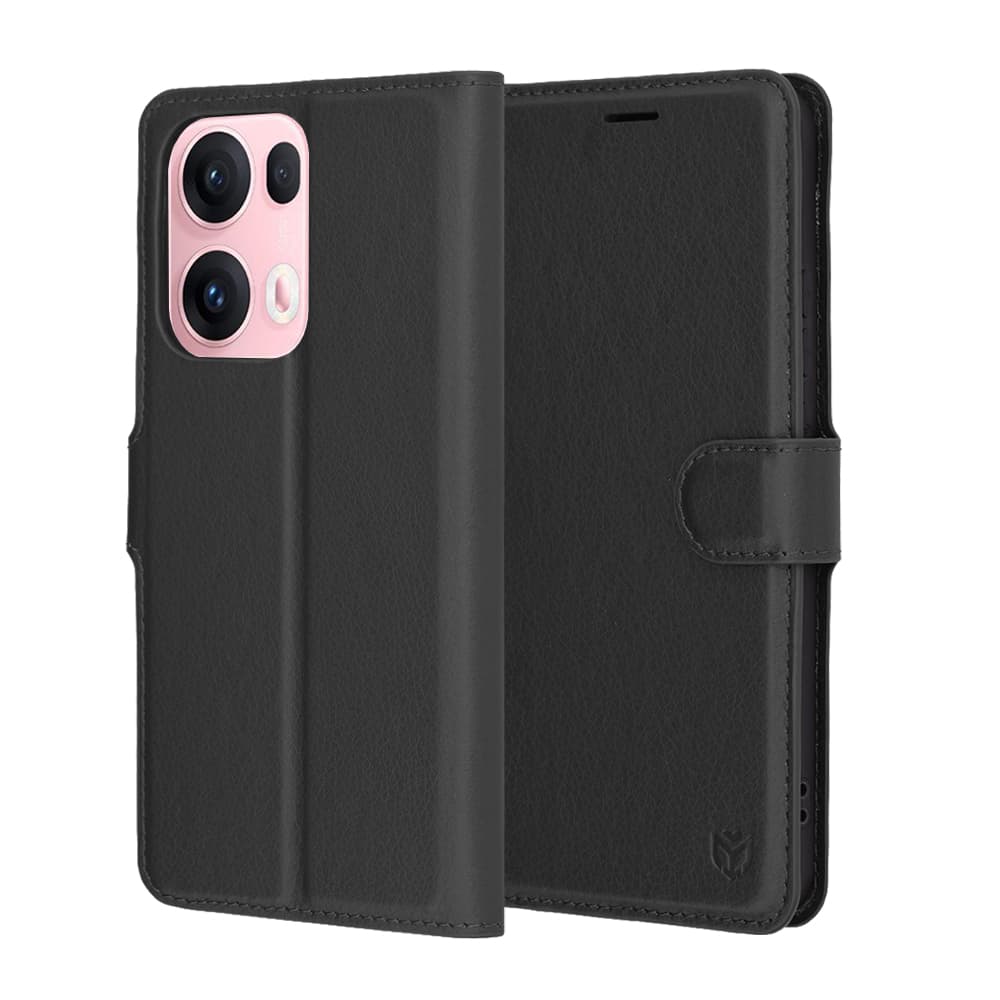 Pouzdro Techsuit Leather Folio pro Oppo Reno13 Pro černé - náhled 1