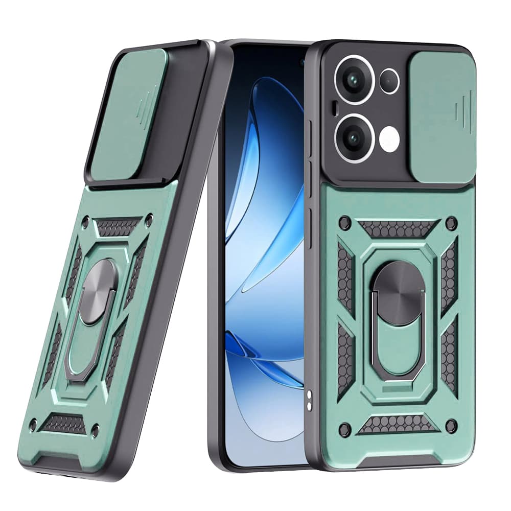 Techsuit CamShield Series pro Oppo Reno13 zelený - náhled 1
