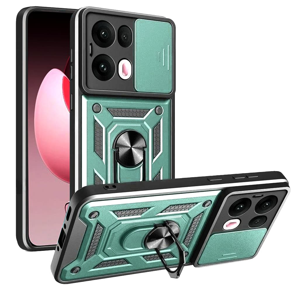 Techsuit CamShield Series pro Oppo Reno13 Pro zelený - náhled 1
