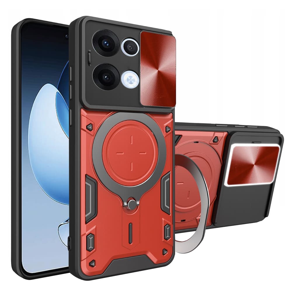Techsuit CamGuard Pro pro Oppo Reno13 červený - náhled 1