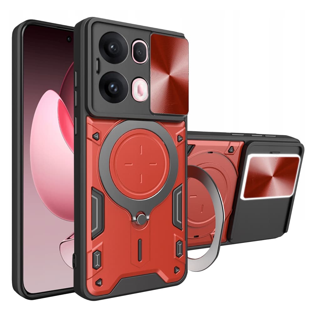 Techsuit CamGuard Pro pro Oppo Reno13 Pro červený - náhled 1