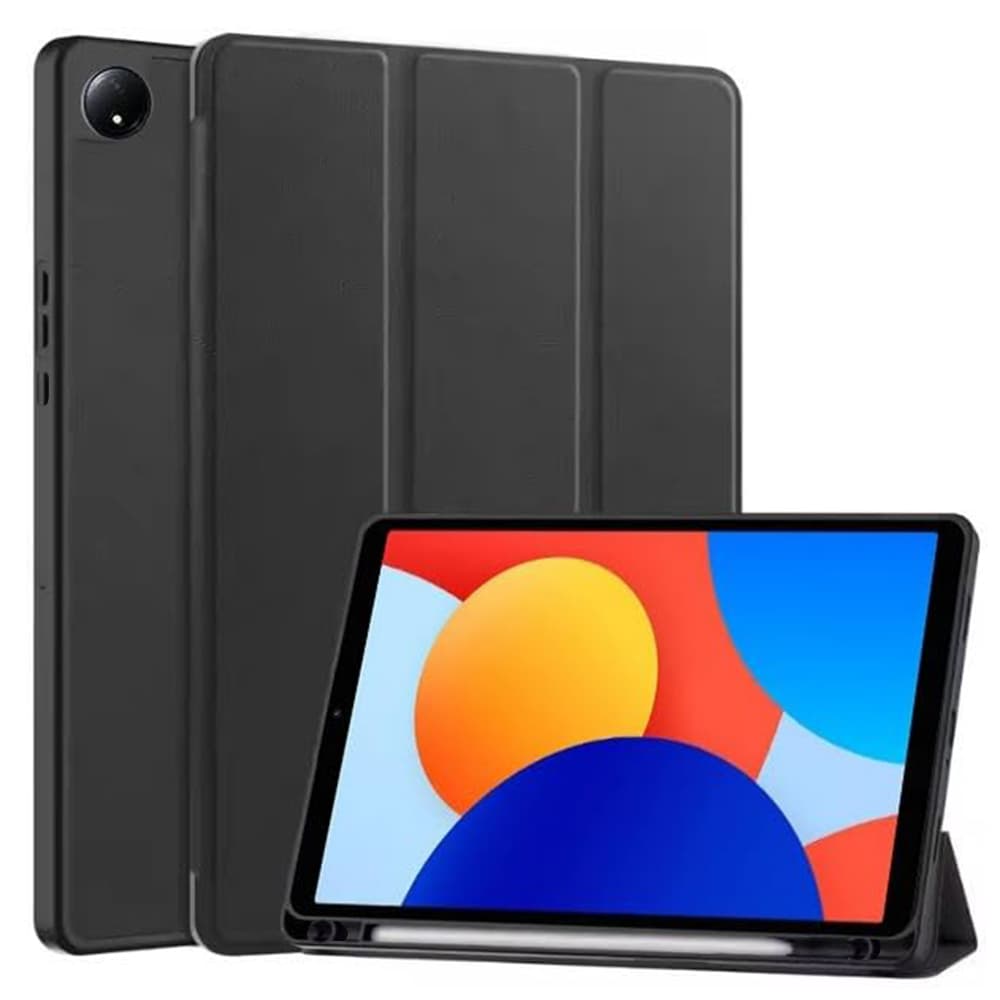 Techsuit Flex Trifold s držákem na tužku pro Xiaomi Redmi Pad SE 4G 8.7" černá - náhled 1