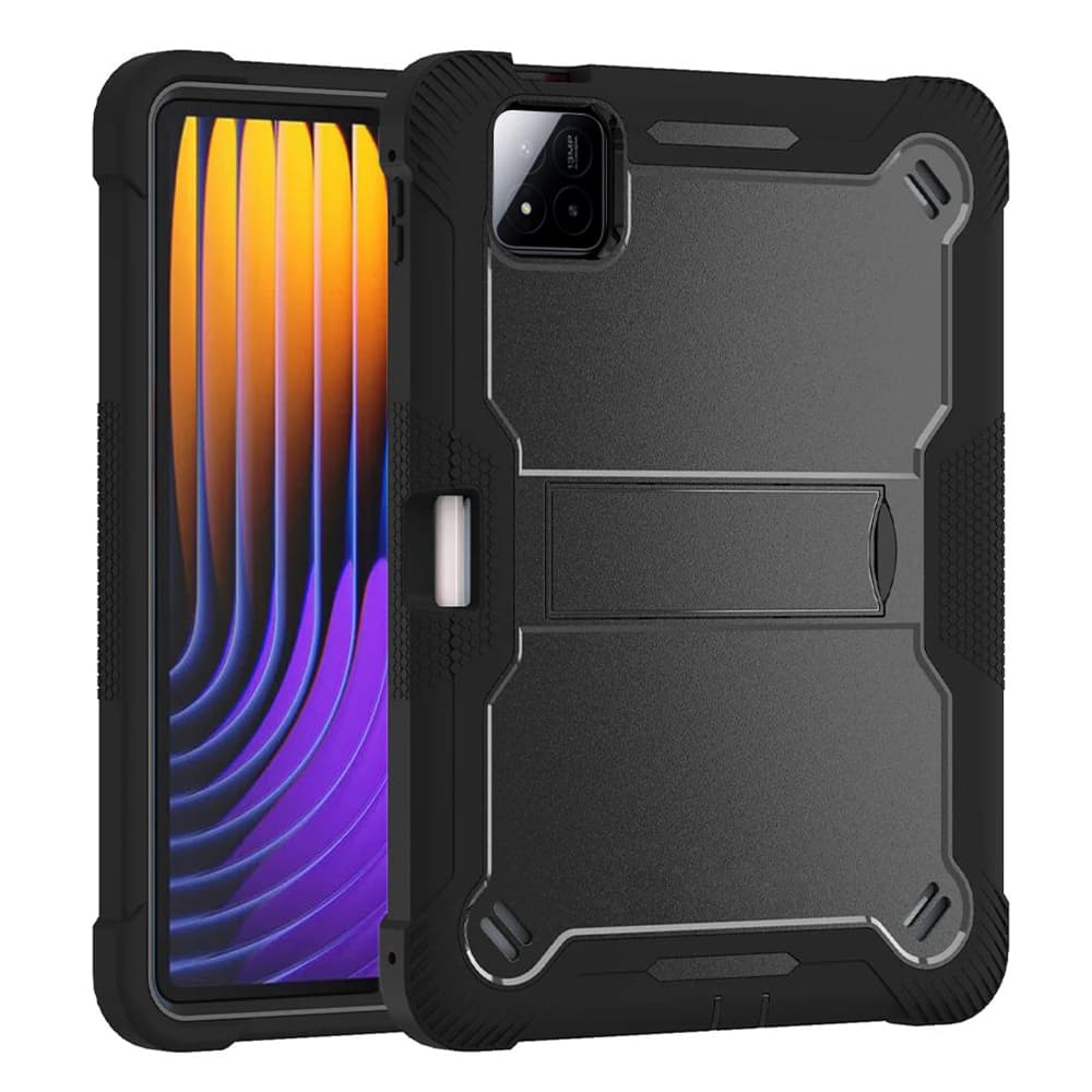 Techsuit Rugged TabShell s ochranou displeje pro Xiaomi Pad 7 černá - náhled 1