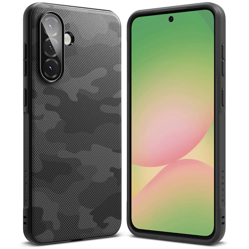 Ringke Onyx Design Samsung Galaxy A36 5G A56 5G maskáčová černá - náhled 1