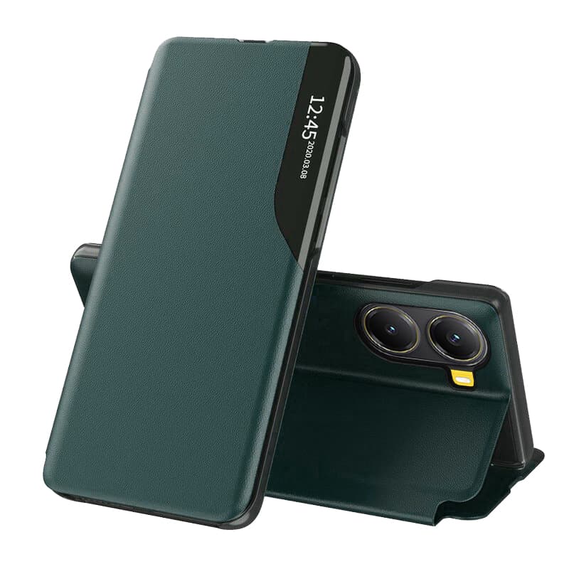 Techsuit eFold Series Xiaomi Poco X7 Pro tmavě zelená - náhled 1