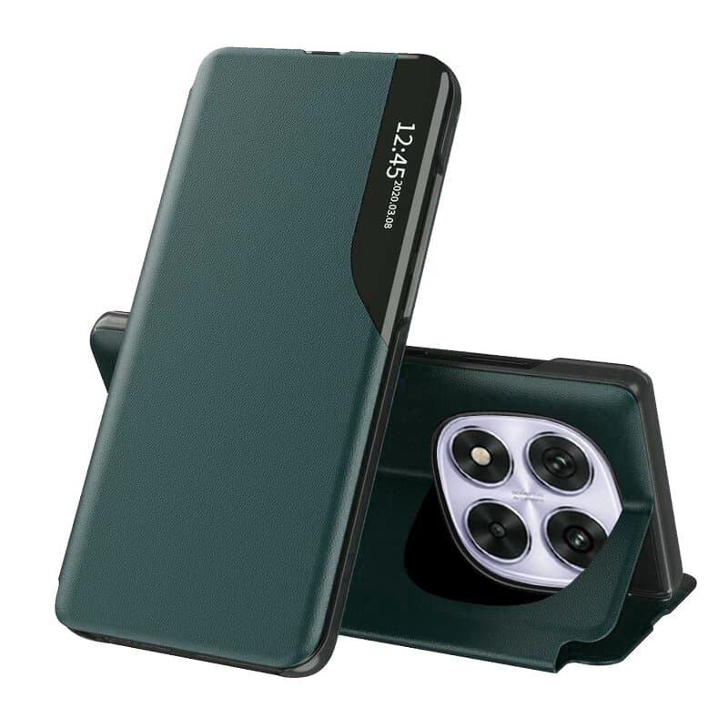 Techsuit eFold Series Xiaomi Redmi Note 14 Pro 5G Poco X7 Tmavě zelená - náhled 1