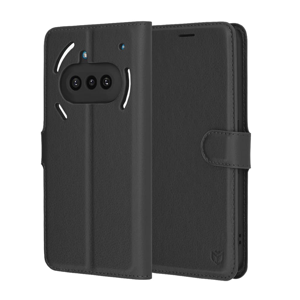Kožené pouzdro Techsuit Nothing Phone (3a) černé - náhled 1
