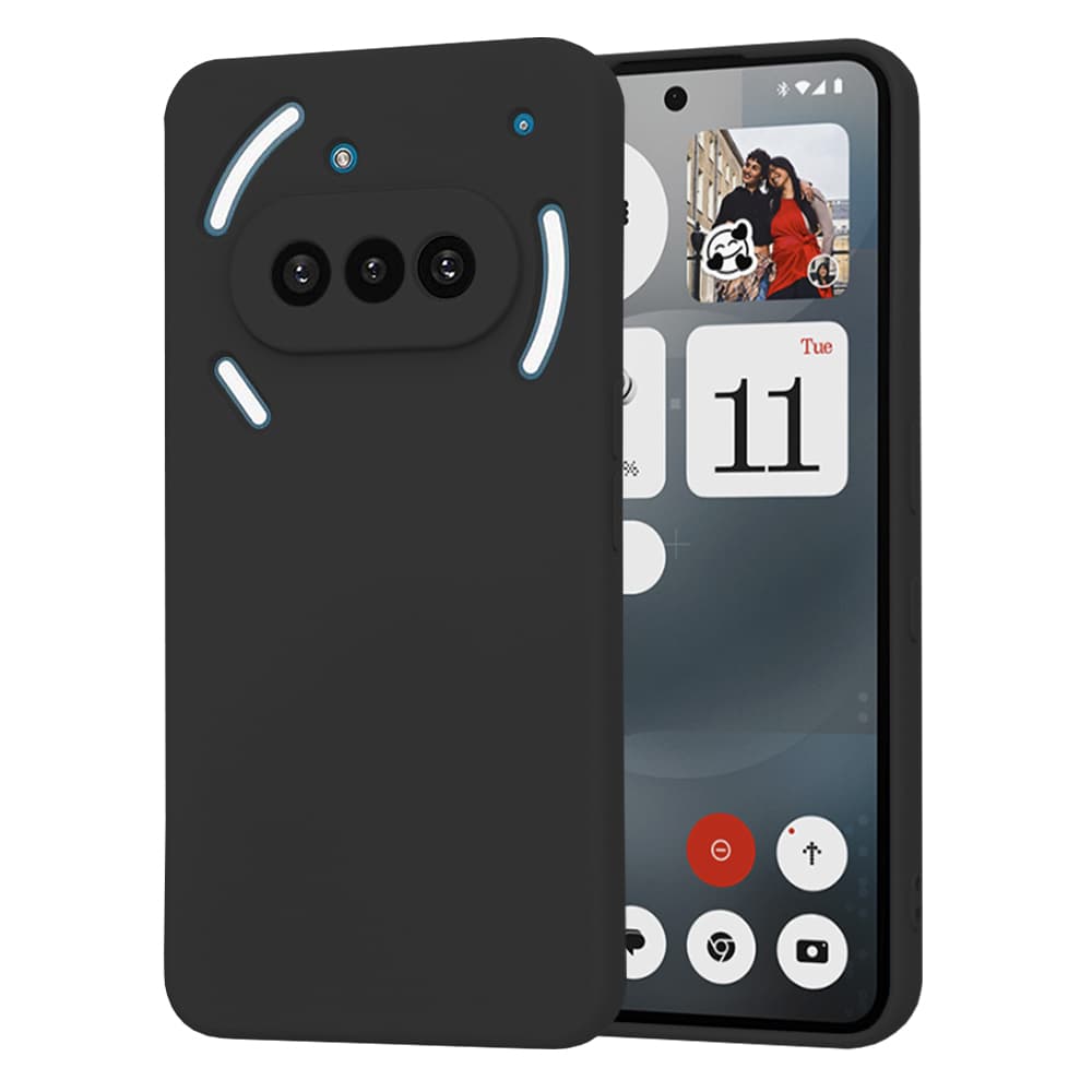 Techsuit SoftFlex pouzdro pro Nothing Phone (3a) černé - náhled 1