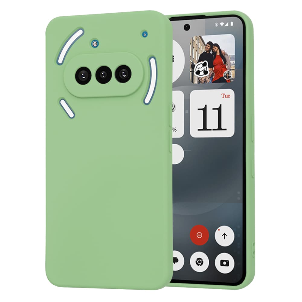 Techsuit SoftFlex pouzdro pro Nothing Phone (3a) mátově zelené - náhled 1