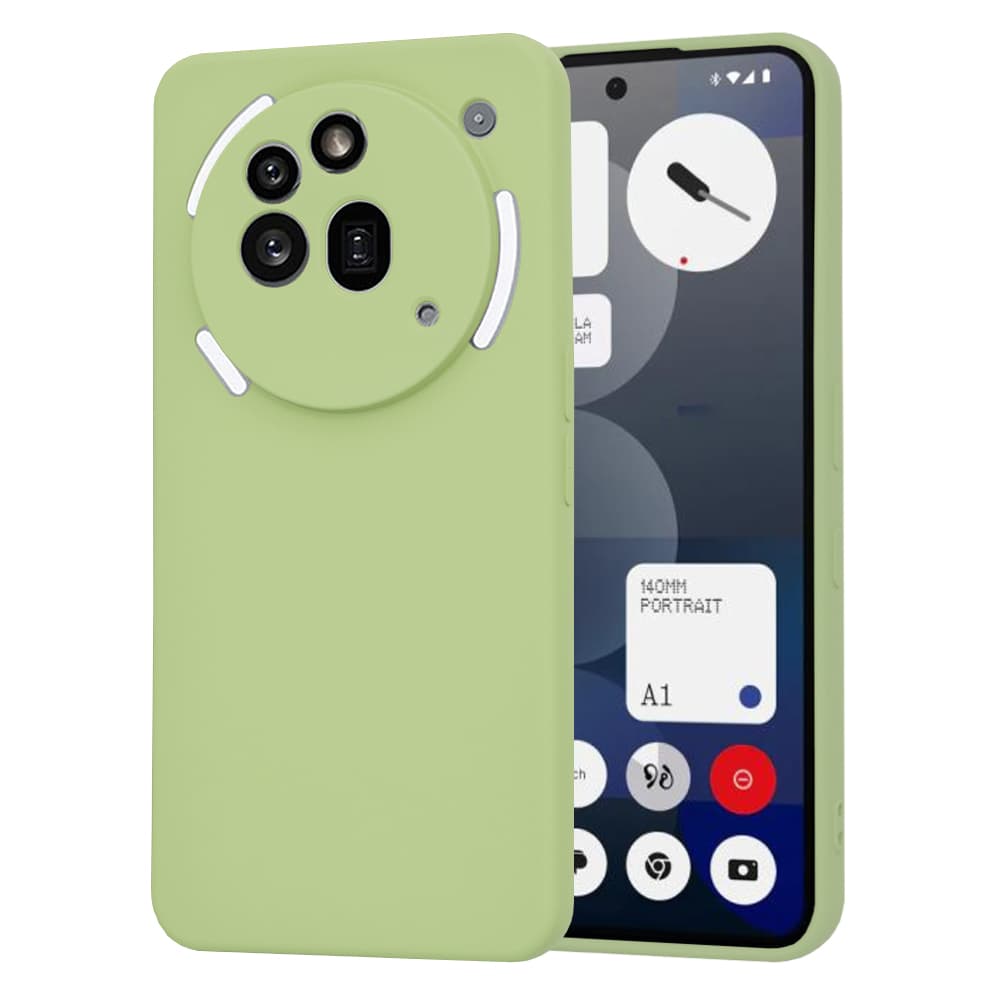 Techsuit SoftFlex Nothing Phone (3a) Pro v matcha barvě - náhled 1
