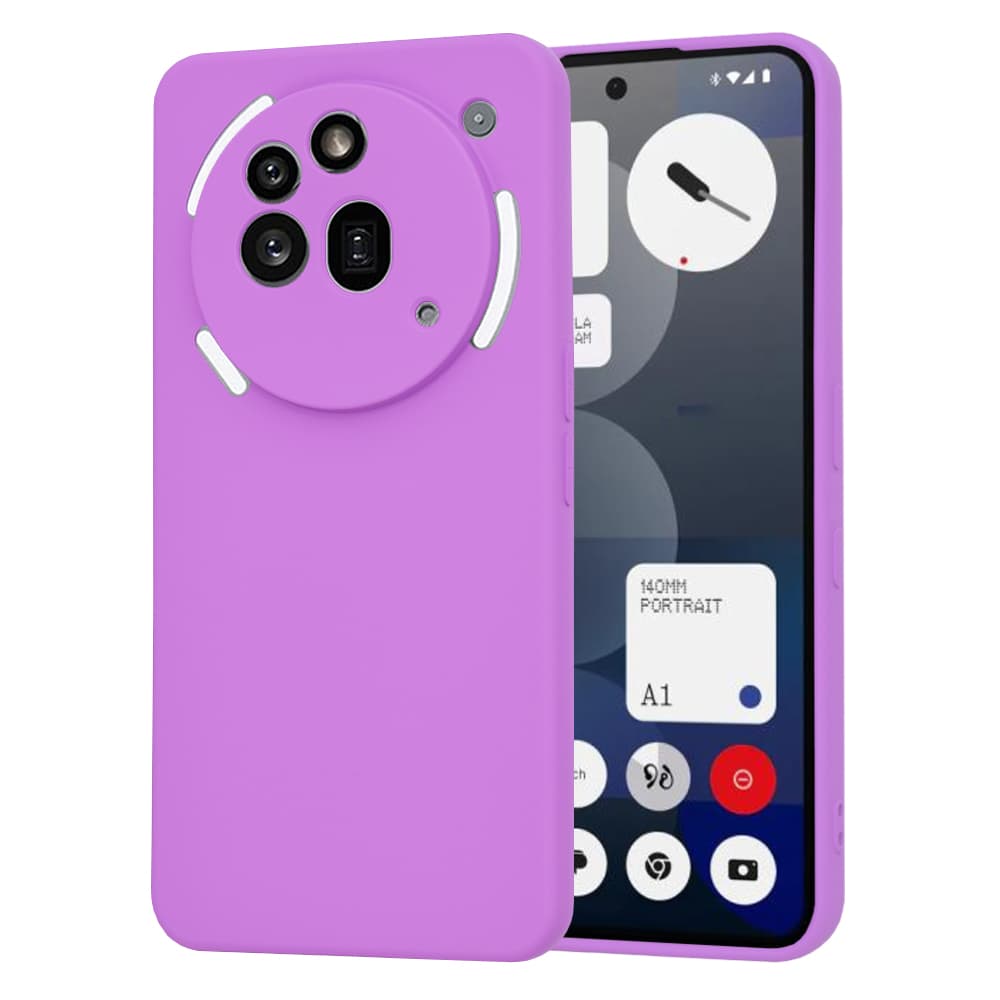 Techsuit SoftFlex Nothing Phone (3a) Pro fialový - náhled 1