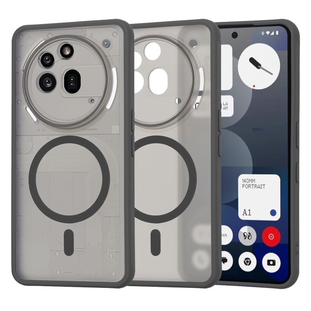 Techsuit HaloFrost MagSafe Series Nothing Phone (3a) Pro Kouřově černá - náhled 1