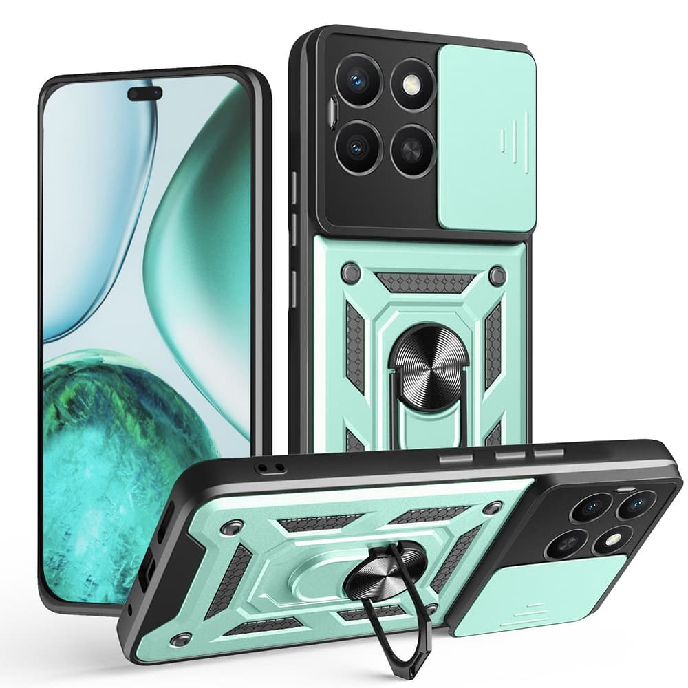 Techsuit CamShield Series Honor X8c zelený - náhled 1