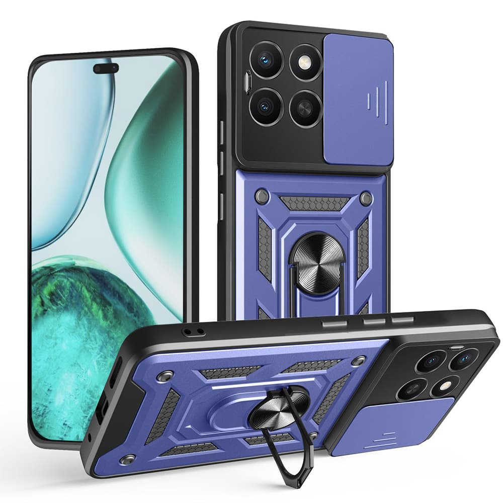 Techsuit CamShield Series Honor X8c modrý - náhled 1