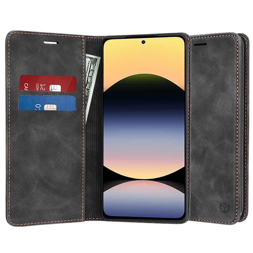 Ochranný kryt Techsuit Confy pro Xiaomi Redmi Note 14 4G černý - náhled 1