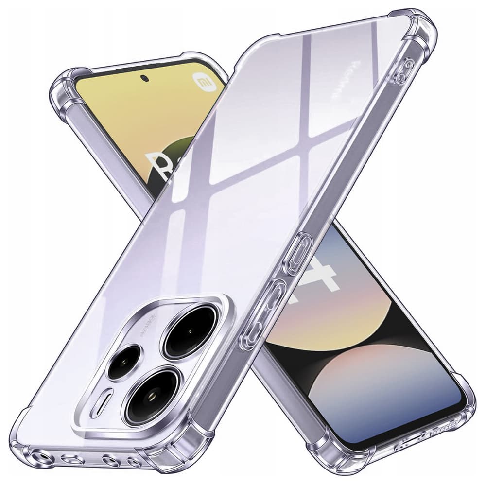 Techsuit Shockproof průhledný silikon pro Xiaomi Redmi Note 14 4G Standard průhledný - náhled 1