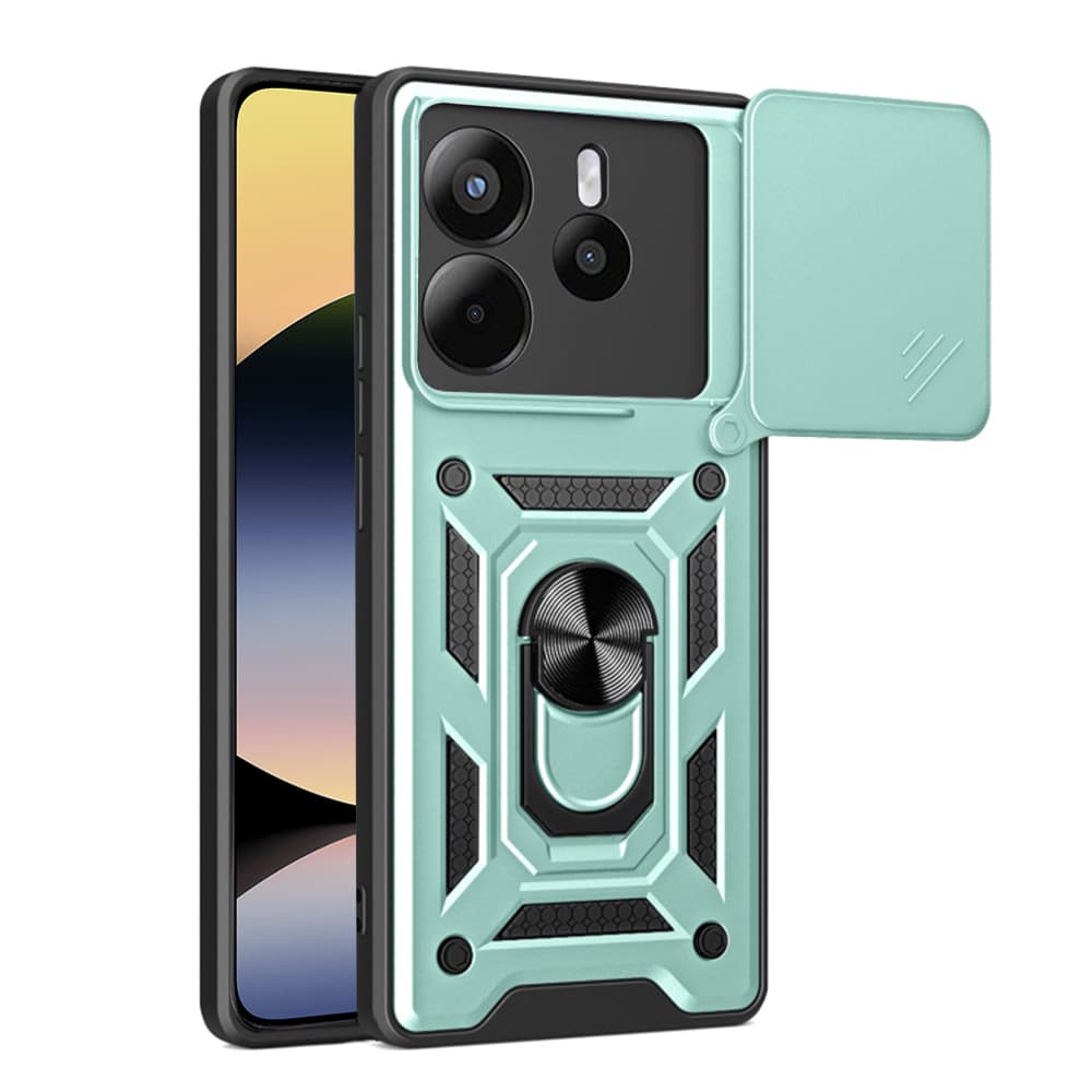 Techsuit CamShield Series Xiaomi Redmi Note 14 4G (Standard) Zelená - náhled 1