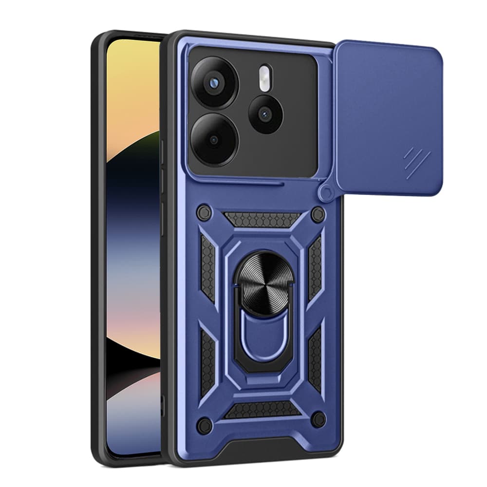 Techsuit CamShield Series Xiaomi Redmi Note 14 4G (Standard) modrá - náhled 1