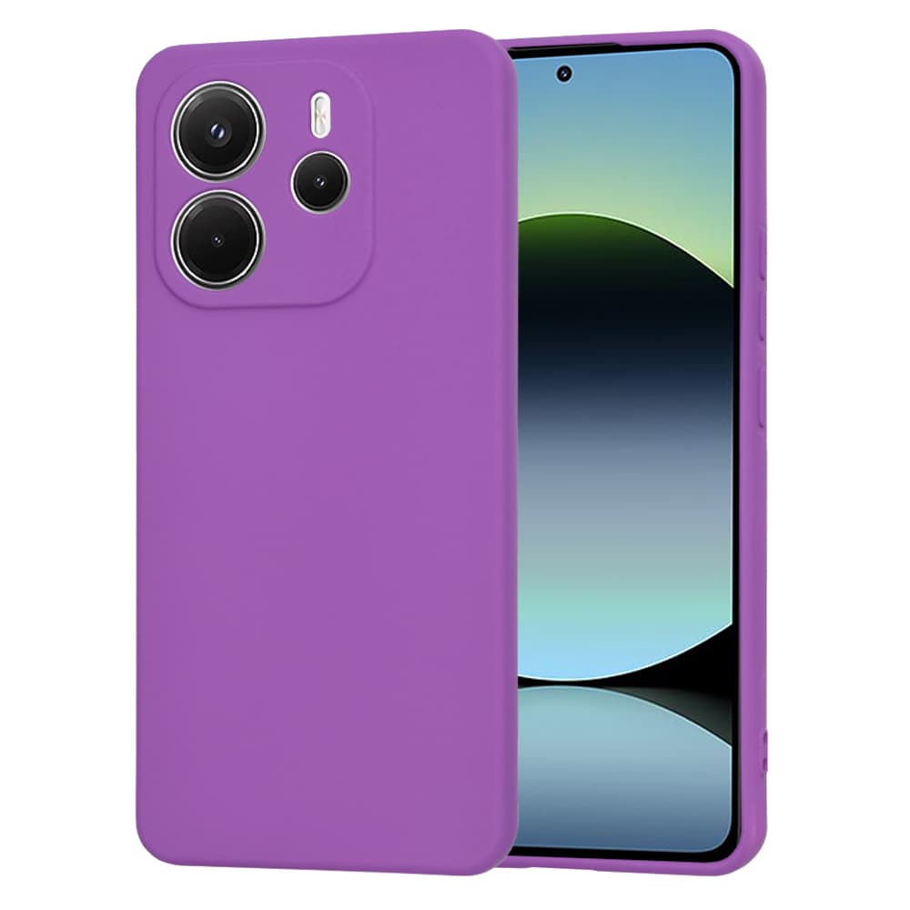 Techsuit SoftFlex pro Xiaomi Redmi Note 14 4G Standard fialová - náhled 1