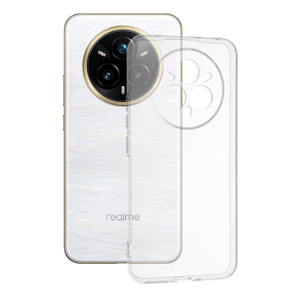 Techsuit silikonové pouzdro Realme 14 Pro+ průhledné - náhled 1