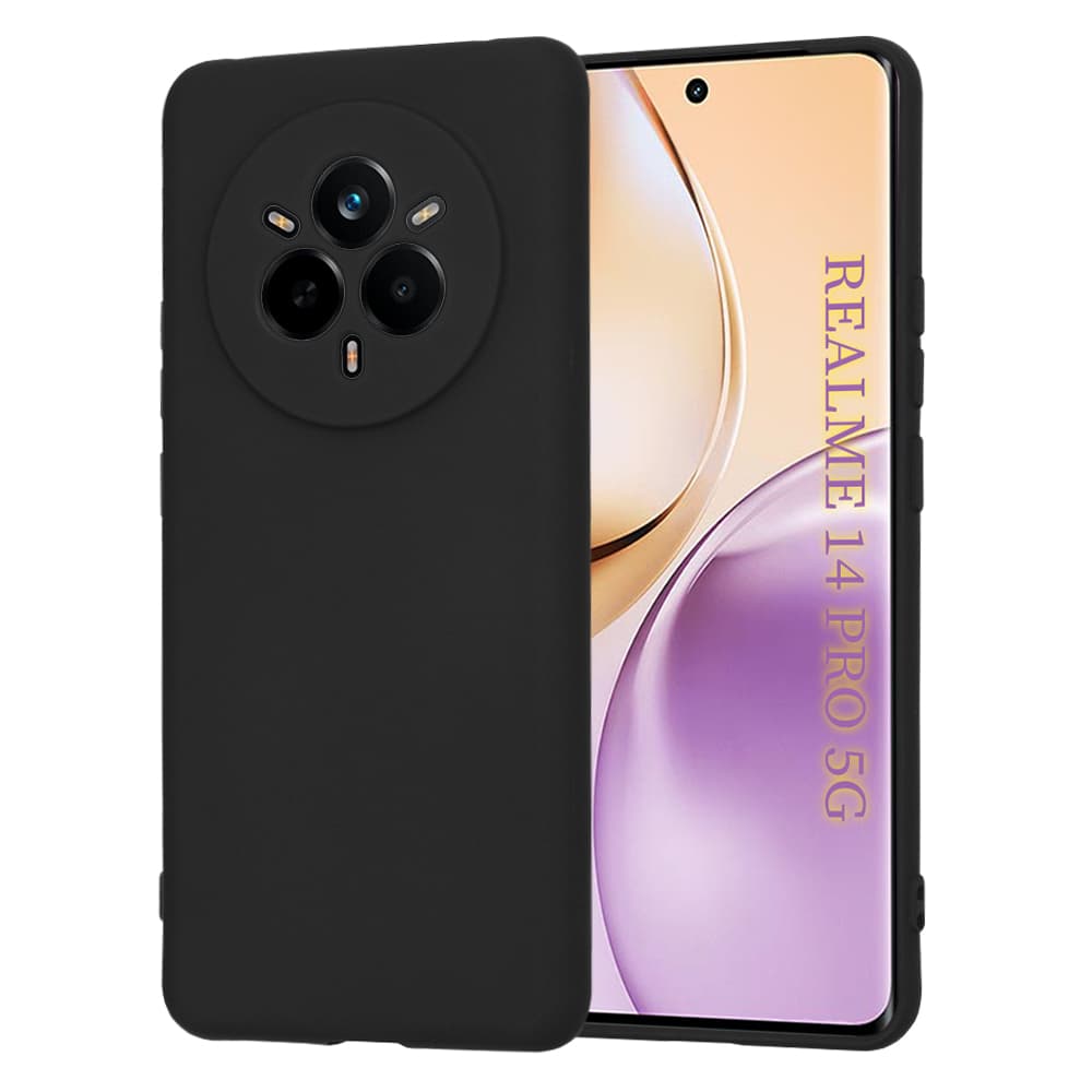 Pouzdro Techsuit SoftFlex Realme 14 Pro černé - náhled 1