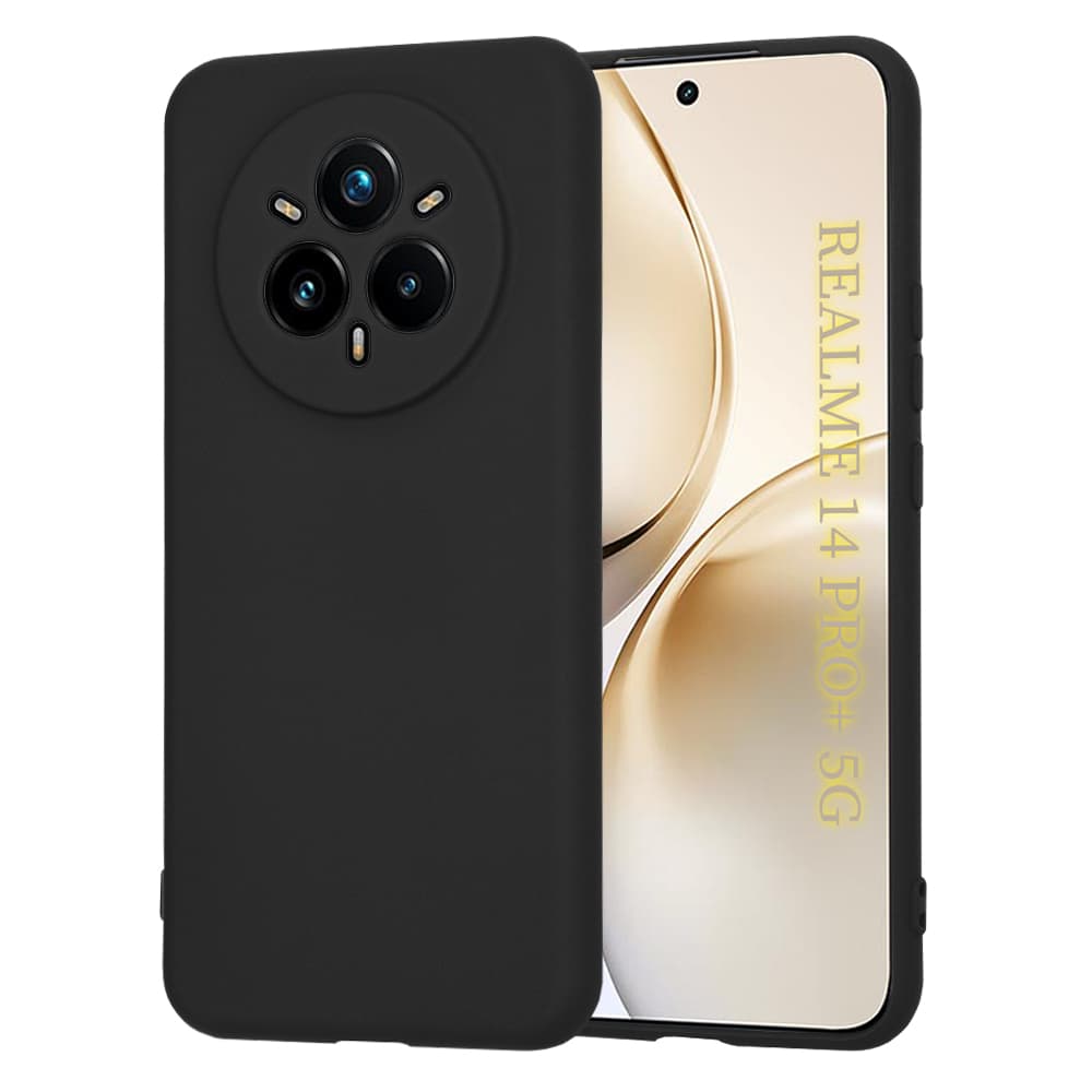 Pouzdro Techsuit SoftFlex Realme 14 Pro+ černé - náhled 1