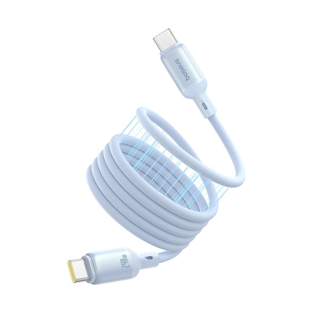 Baseus Data Cable PicoGo magnetický Type-C na Type-C 240W 1m modrý - náhled 1
