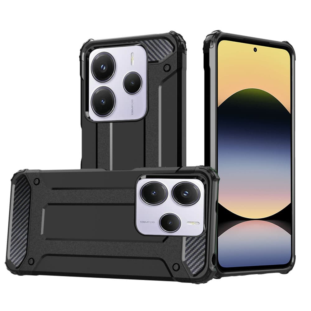 Techsuit Hybrid Armor pro Xiaomi Redmi Note 14 5G černý - náhled 1