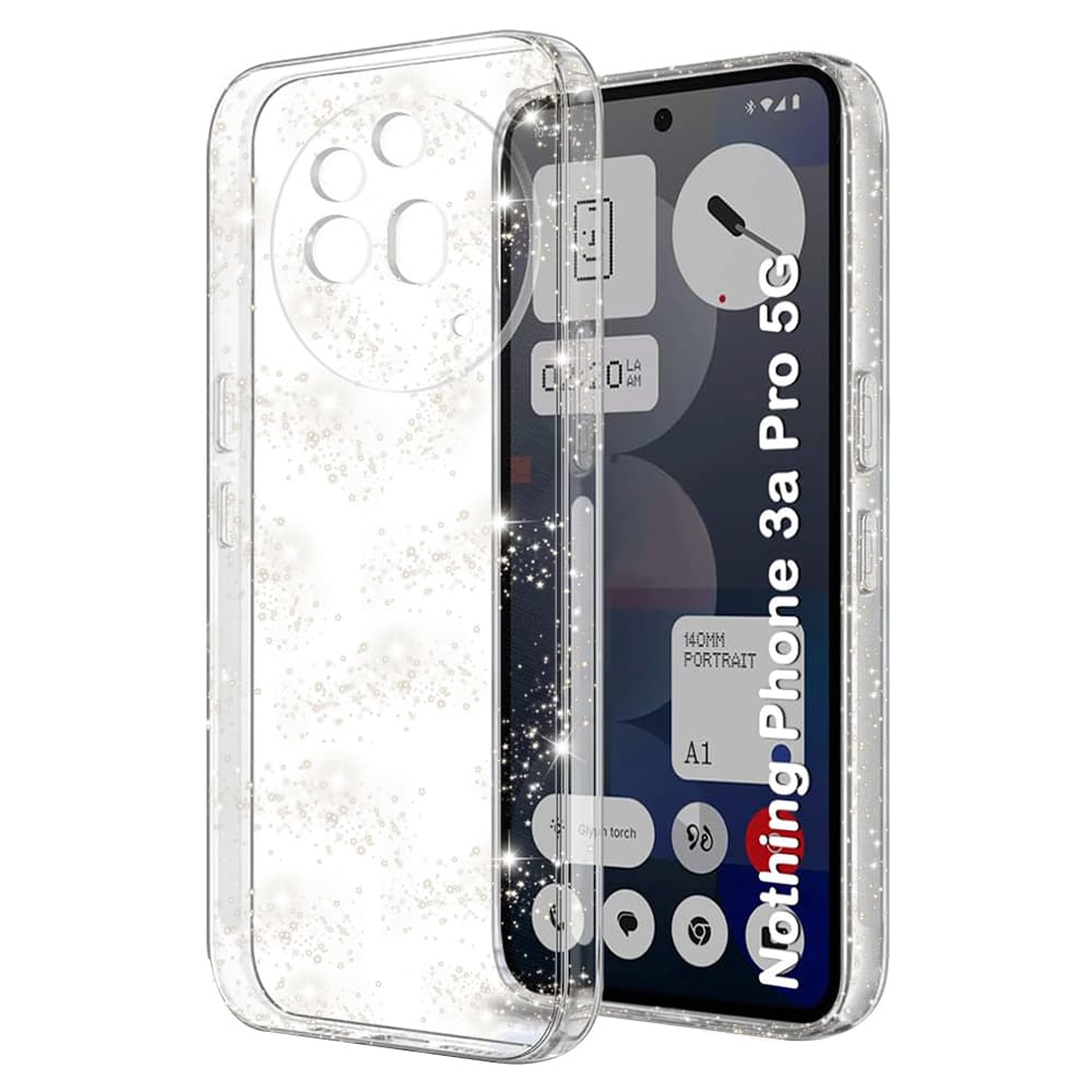 Techsuit SparkleSkin Series Nothing Phone (3a) Pro průhledný obal - náhled 1