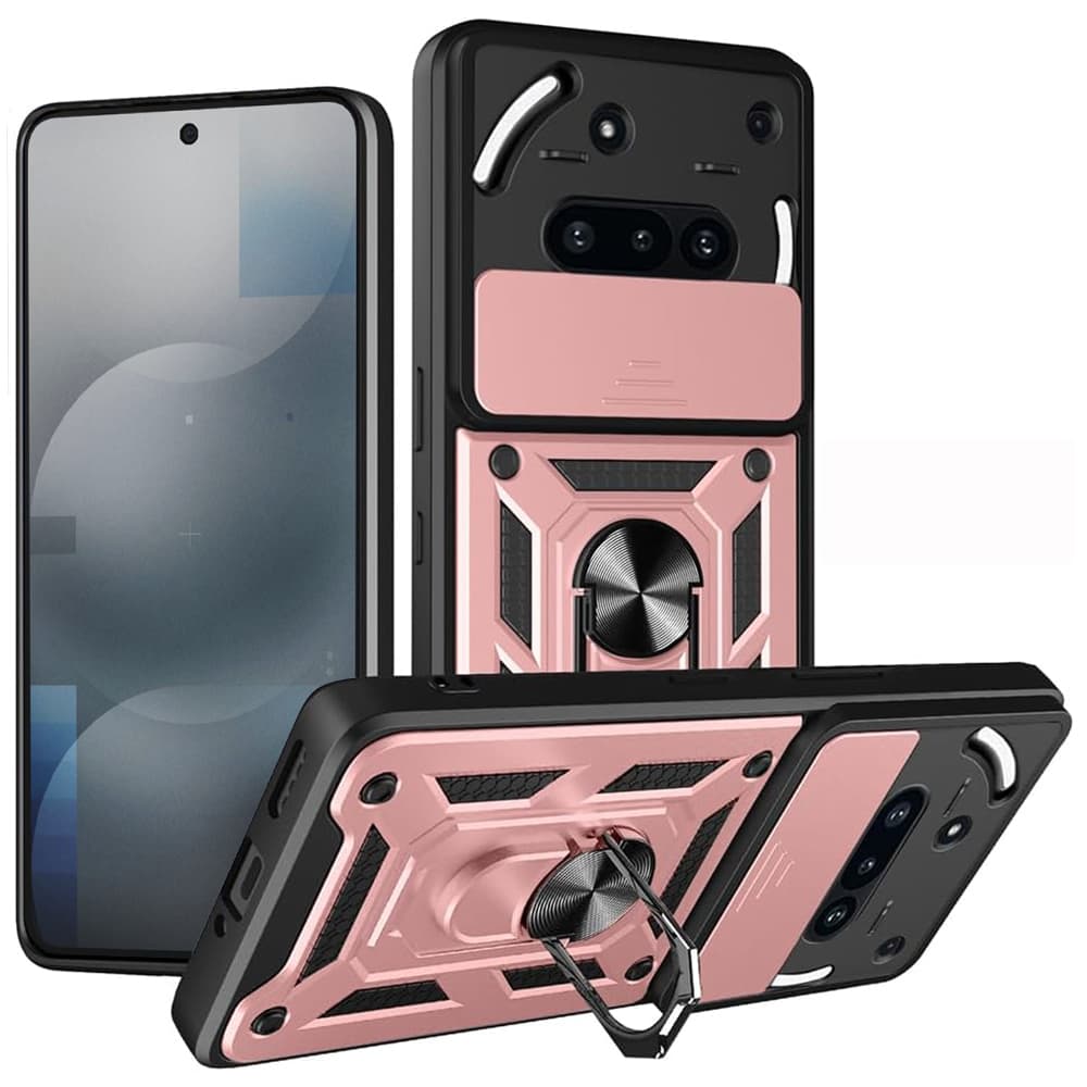 Techsuit CamShield Series Nothing Phone (3a) růžově zlatý - náhled 1