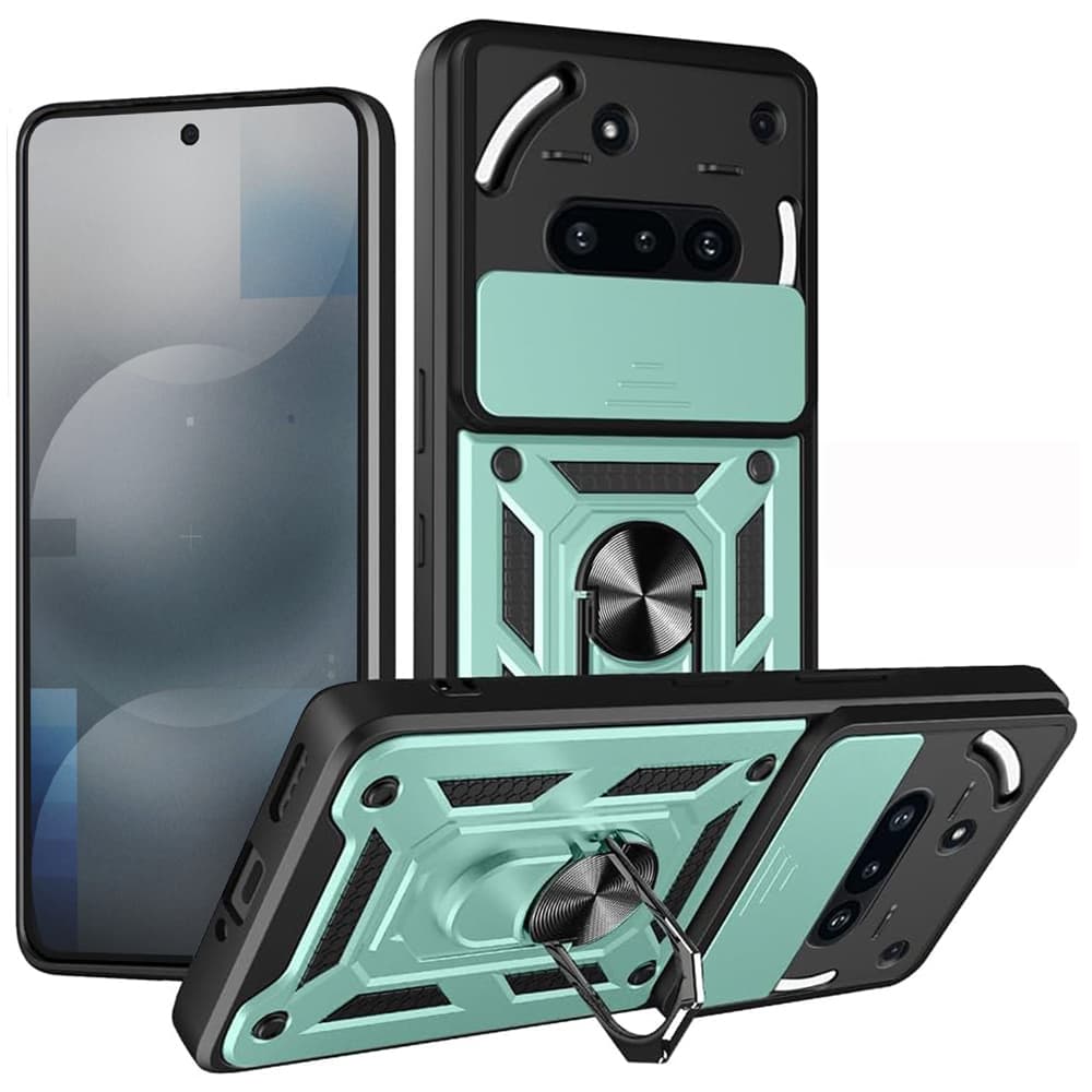 Techsuit CamShield Series Nothing Phone (3a) zelený - náhled 1