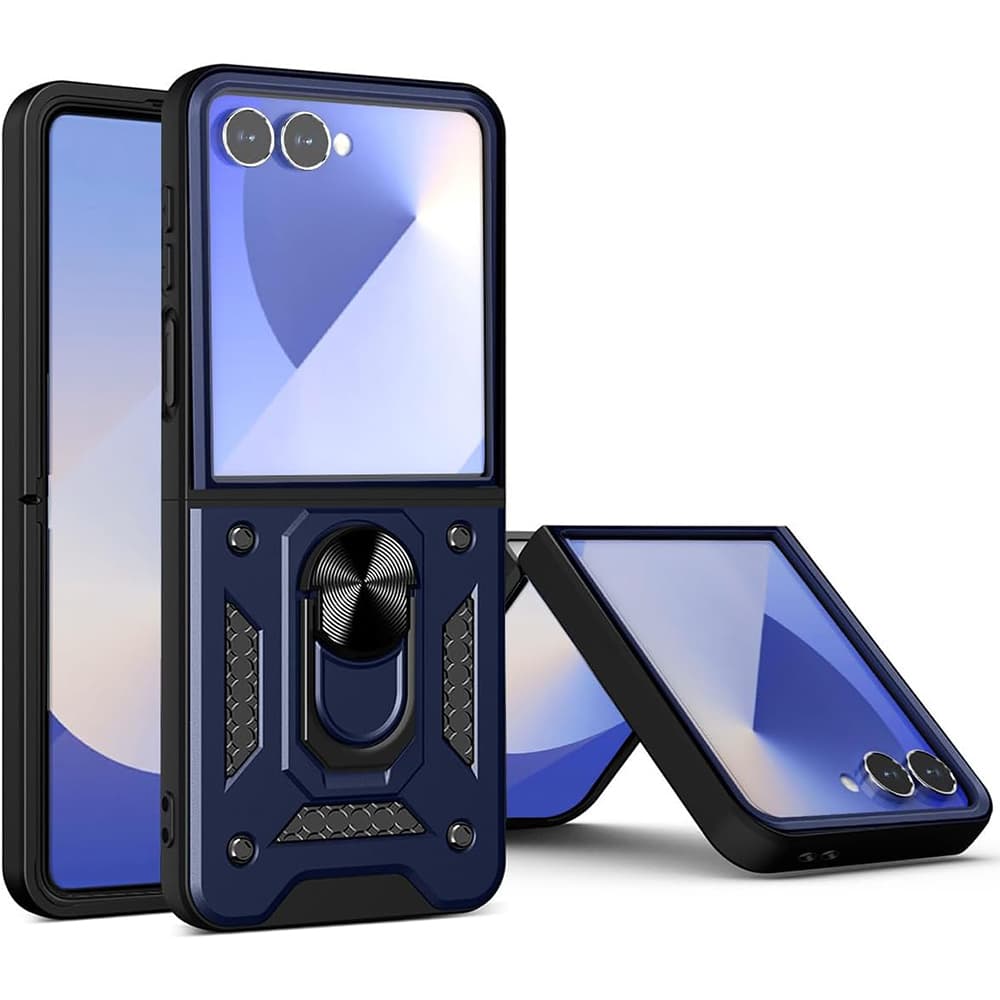 Techsuit CamShield Series Samsung Galaxy Z Flip7 Modrá - náhled 1