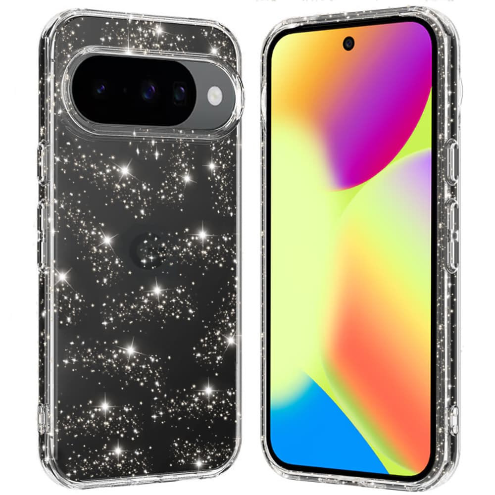 Techsuit SparkleSkin Series Google Pixel 10 / 10 Pro průhledný obal - náhled 1