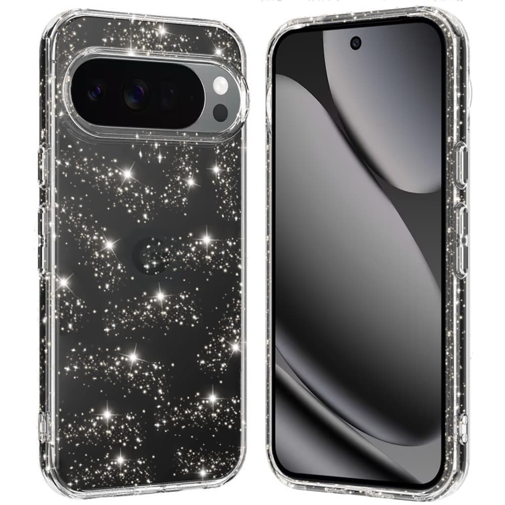 Techsuit SparkleSkin Series Google Pixel 10 Pro XL průhledný obal - náhled 1