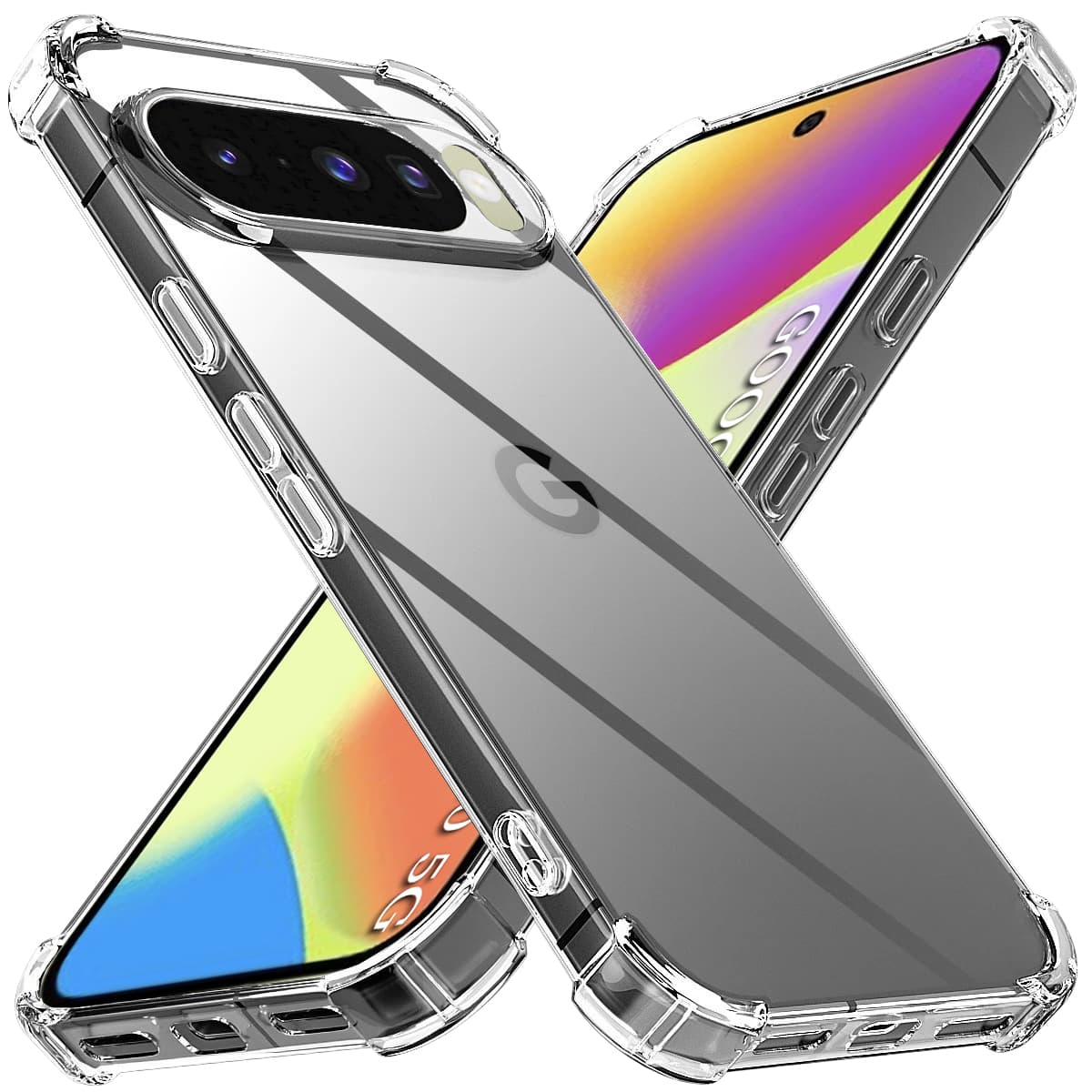 Techsuit Shockproof průhledný silikon Google Pixel 10 / 10 Pro průhledný - náhled 1