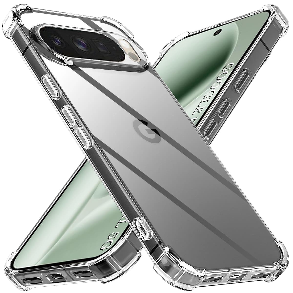 Techsuit Shockproof průhledný silikon pro Google Pixel 10 Pro XL průhledný - náhled 1
