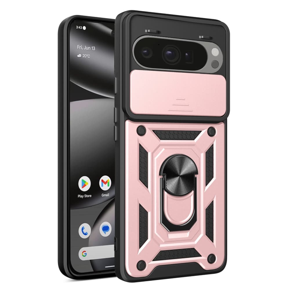 Techsuit CamShield Series Google Pixel 10 Pro XL růžově zlatý - náhled 1