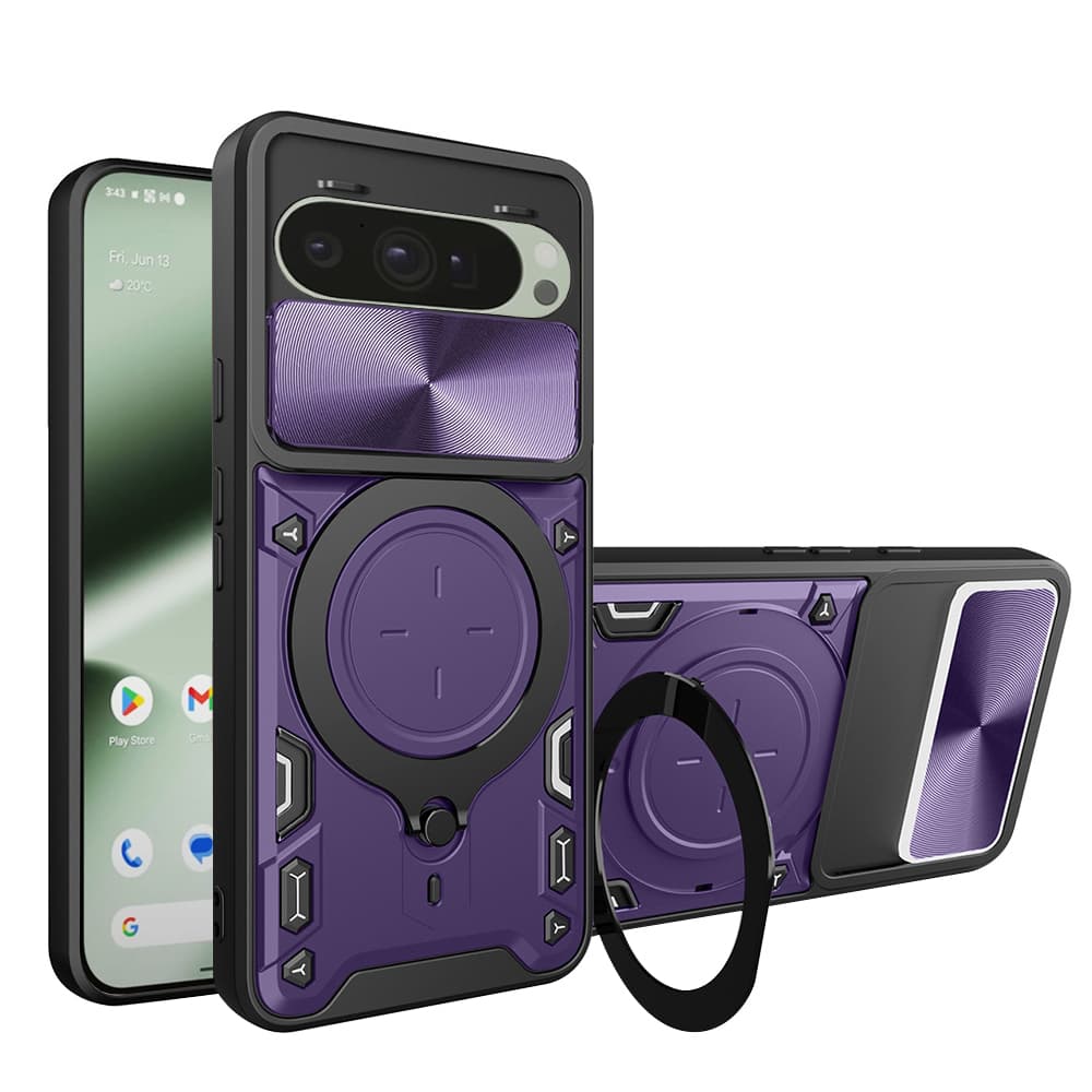 Techsuit CamGuard Pro Google Pixel 10 / 10 Pro Fialový - náhled 1