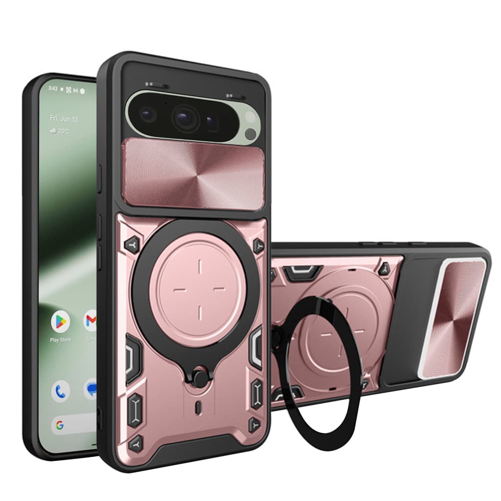 Ochranné pouzdro Techsuit CamGuard Pro pro Google Pixel 10/10 Pro růžově zlatá - náhled 1