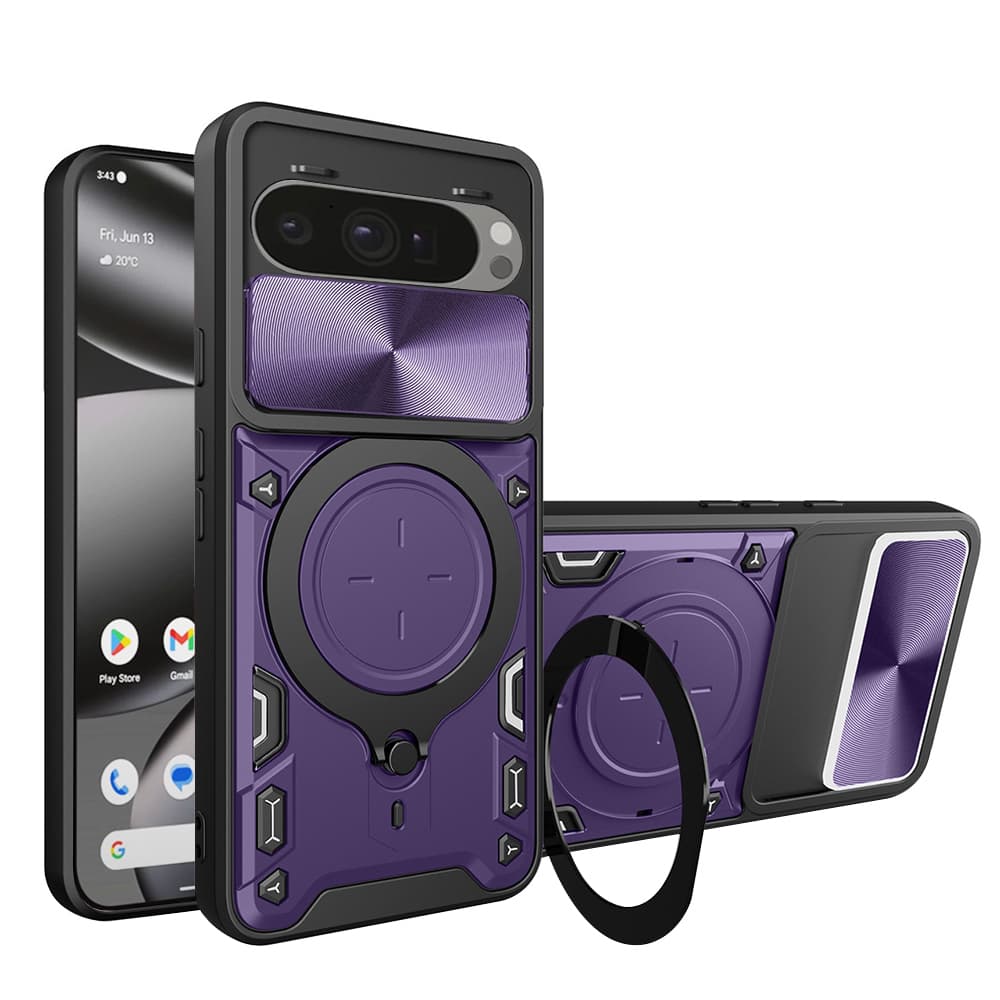 Ochranné pouzdro Techsuit CamGuard Pro pro Google Pixel 10 Pro XL fialové - náhled 1