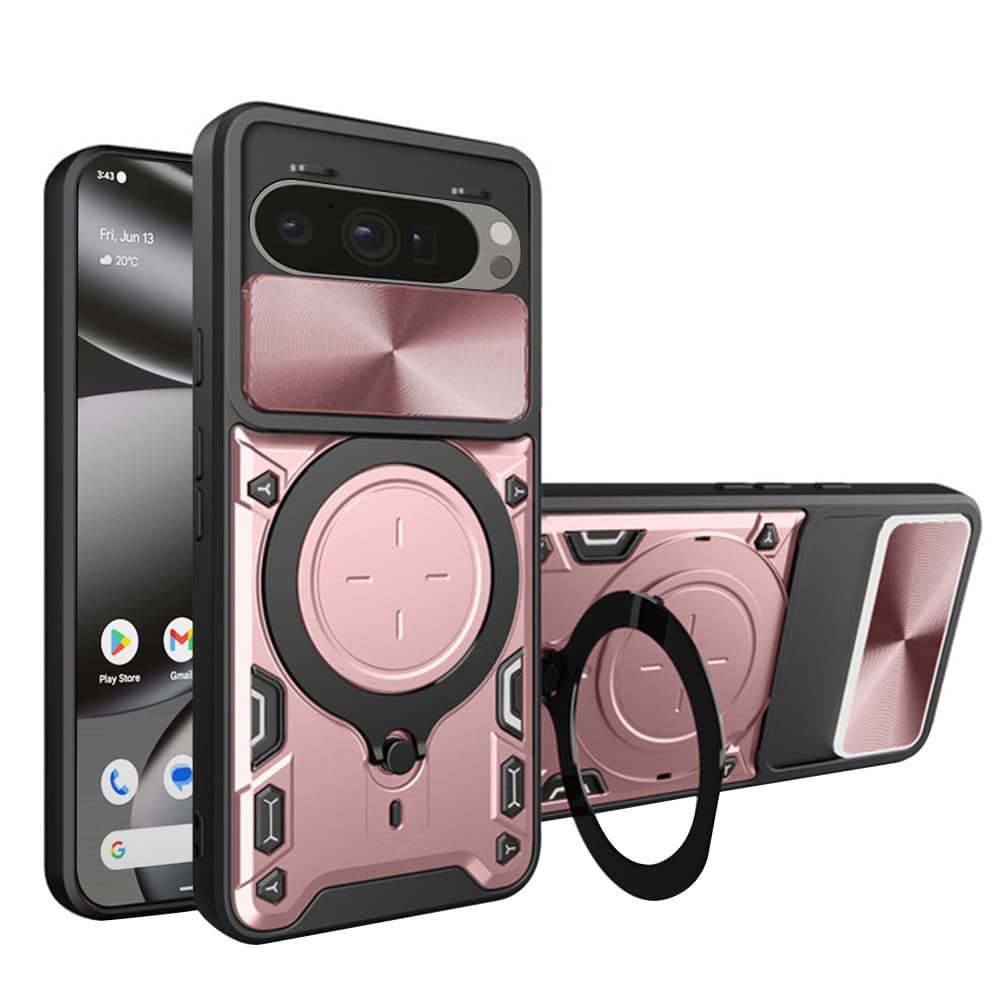Techsuit CamGuard Pro Google Pixel 10 Pro XL růžově zlatý - náhled 1