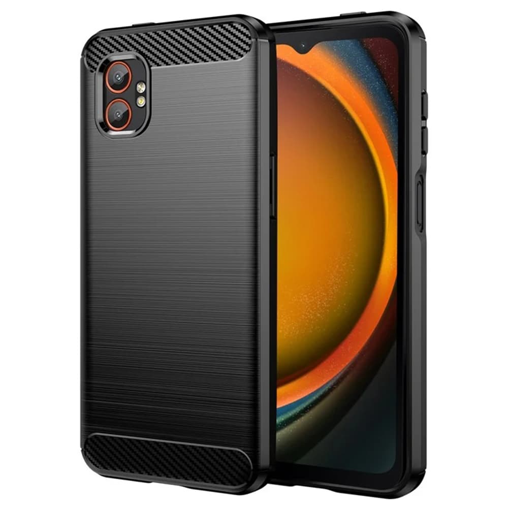 Techsuit Carbon Silicone pro Samsung Galaxy Xcover7 Pro černý - náhled 1