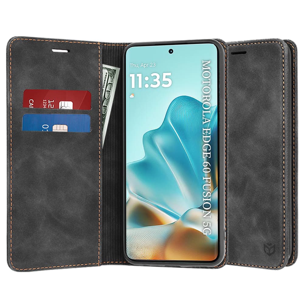 Pouzdro Techsuit Confy pro Motorola Edge 60 Edge 60 Fusion černé - náhled 1