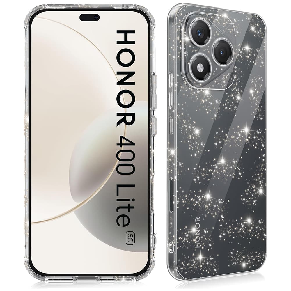 Techsuit SparkleSkin Series Honor 400 Lite průhledný obal - náhled 1