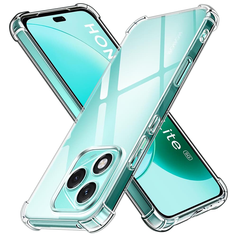 Techsuit Shockproof silikonový obal Honor 400 Lite průhledný - náhled 1