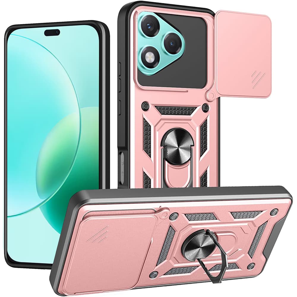 Techsuit CamShield Series Honor 400 Lite růžově zlatý